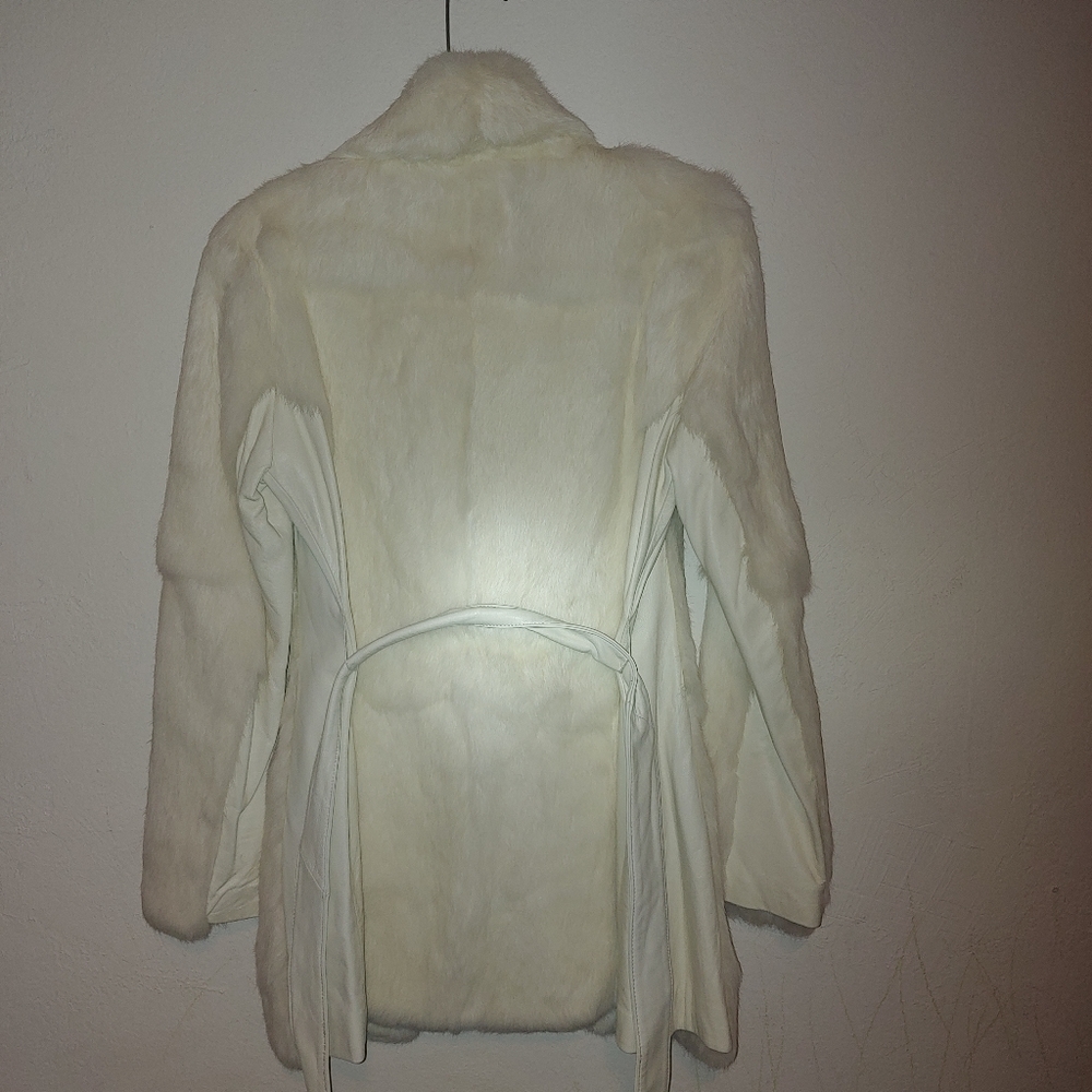 Bebe Rabbit Fur Coat - Picture 2 of 7